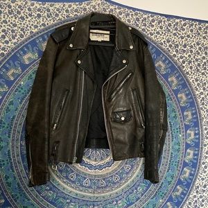Vintage Wilson’s leather motorcycle jacket size 40